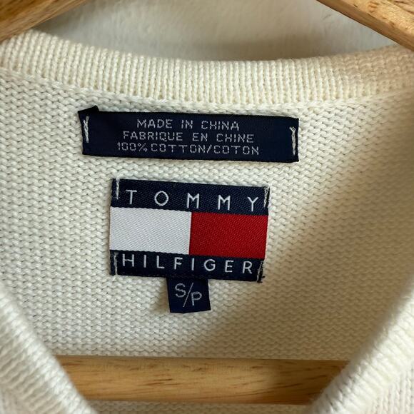 Tommy Hilfiger Windowpane Sleeveless Sweater Vest Women’s Small - Picture 2 of 6